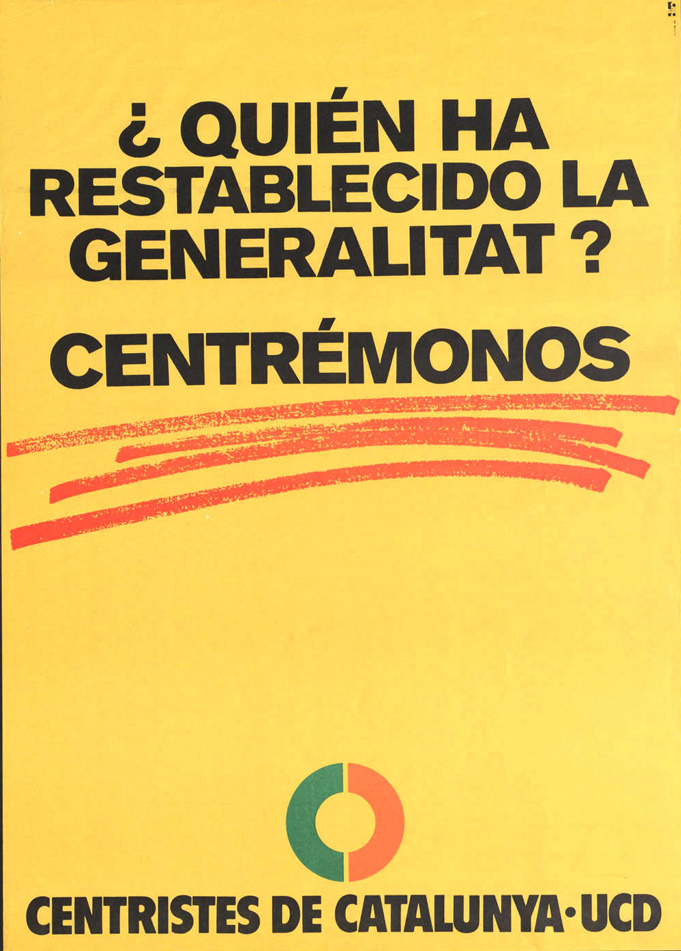 ¿Quién ha restablecido la Generalitat? : Centrémonos